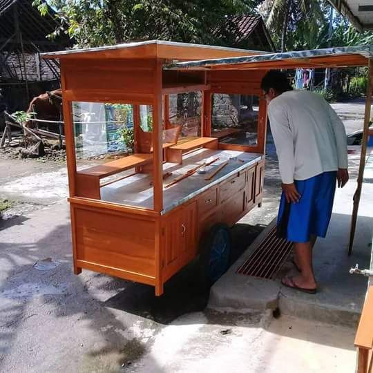 Detail Desain Gerobak Martabak Nomer 48