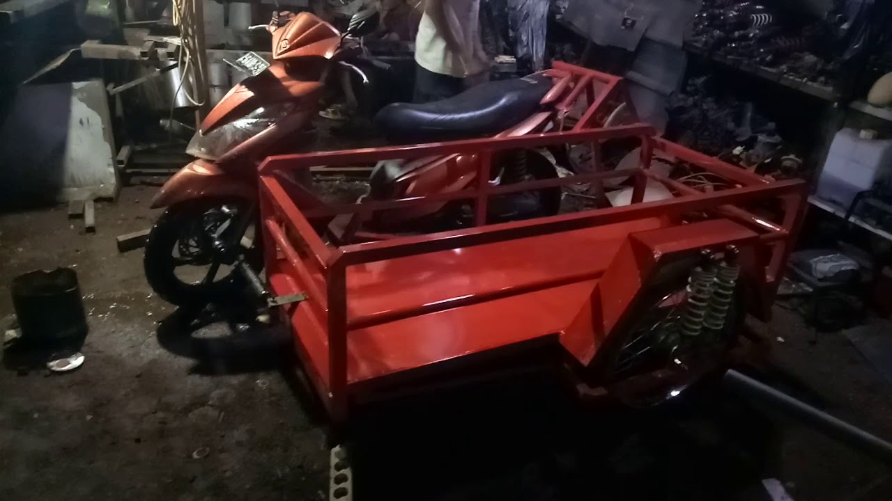 Detail Desain Gerobak Motor Samping Nomer 9