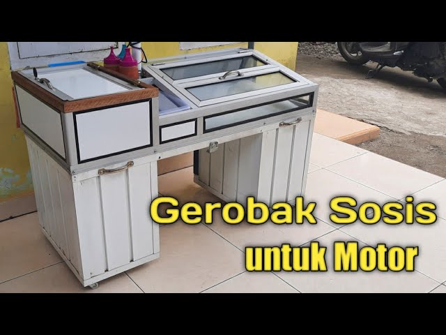 Detail Desain Gerobak Sosis Bakar Nomer 40