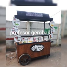 Detail Desain Gerobak Unik Minimalis Nomer 57