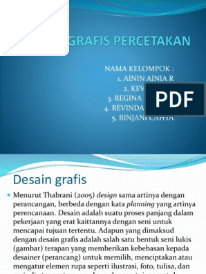 Detail Desain Grafis Percetakan Ppt Nomer 28