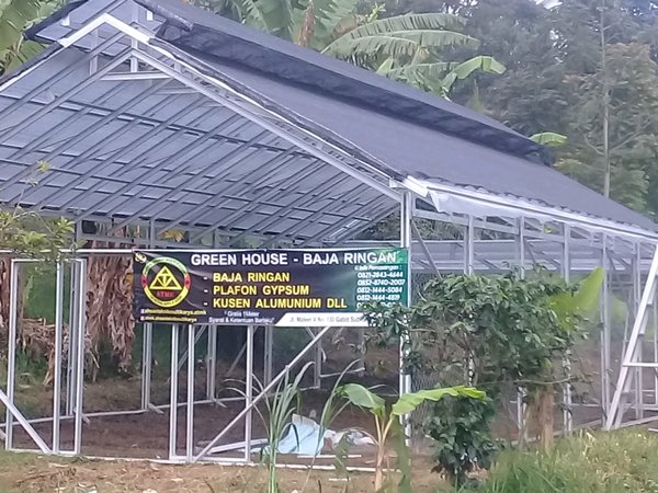 Detail Desain Green House Baja Ringan Nomer 4