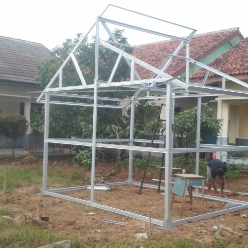 Detail Desain Green House Baja Ringan Nomer 6