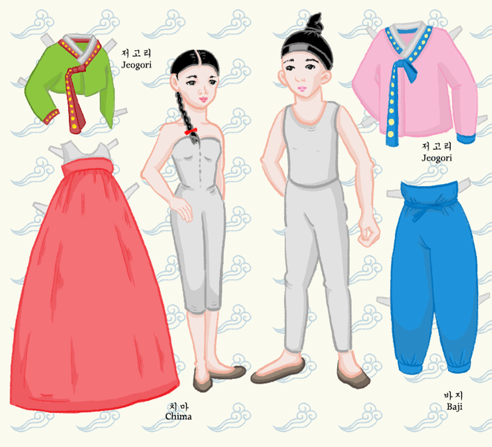 Detail Desain Hanbok Korea Nomer 8