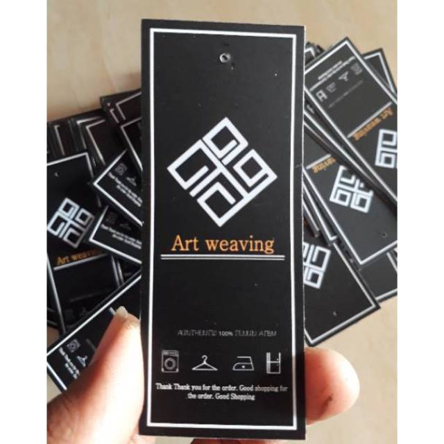 Detail Desain Hangtag Distro Nomer 12