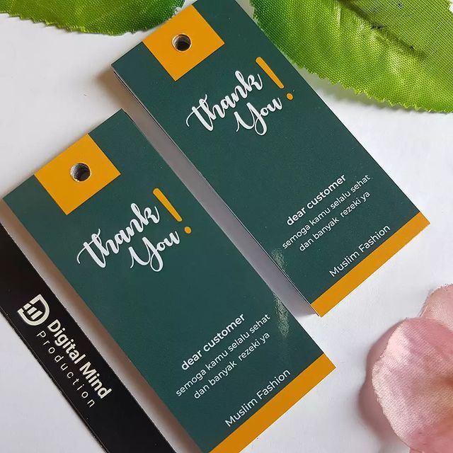 Detail Desain Hangtag Distro Nomer 16
