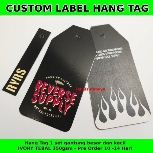 Detail Desain Hangtag Distro Nomer 18