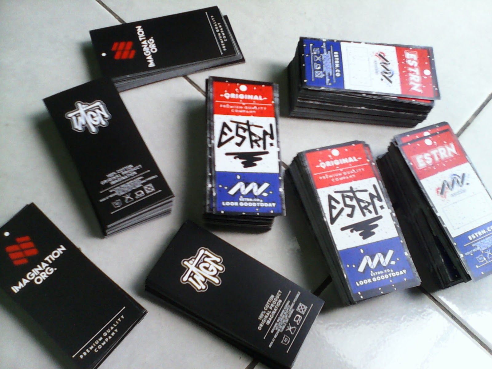 Detail Desain Hangtag Distro Nomer 47