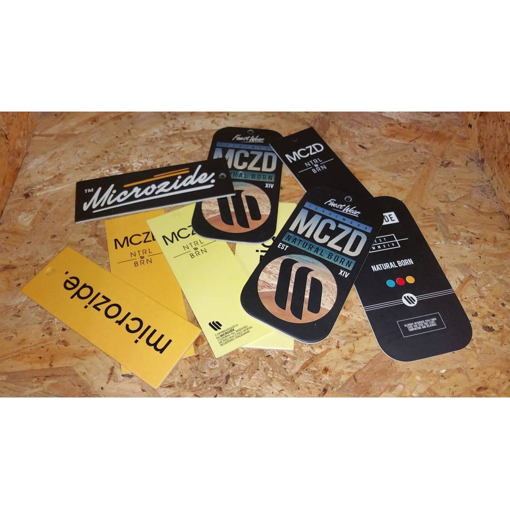 Detail Desain Hangtag Distro Nomer 8