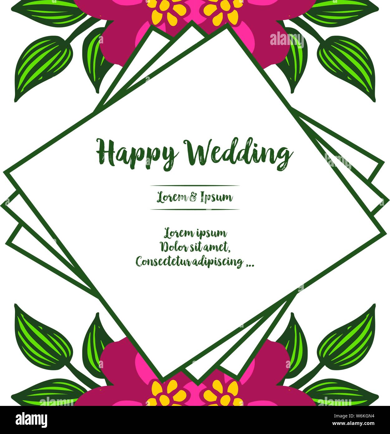 Detail Desain Happy Wedding Nomer 45