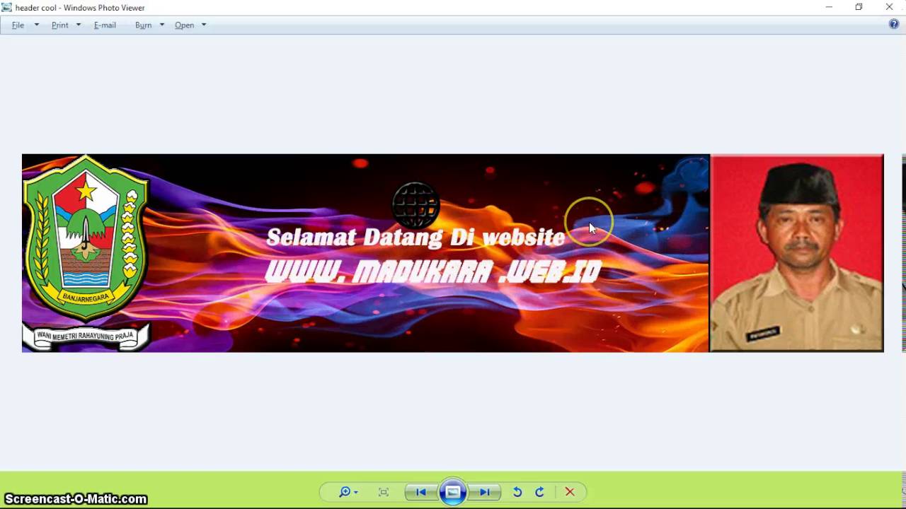 Detail Desain Header Web Keren Nomer 34