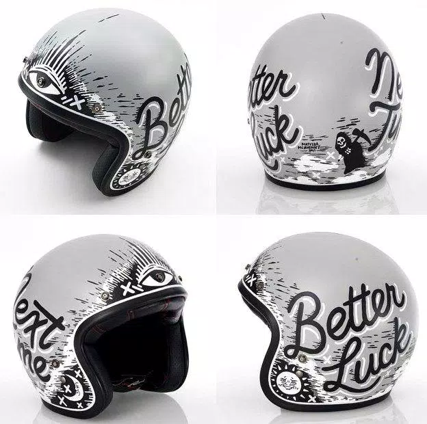 Detail Desain Helm Airbrush Nomer 30