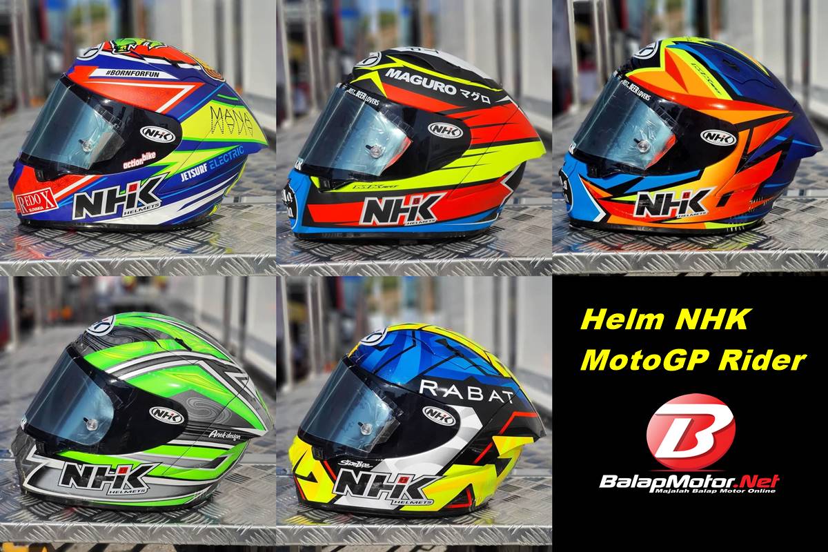 Detail Desain Helm Balap Nomer 21