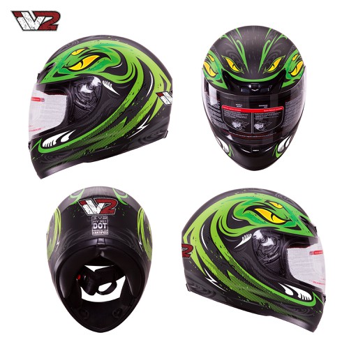 Detail Desain Helm Full Face Nomer 24