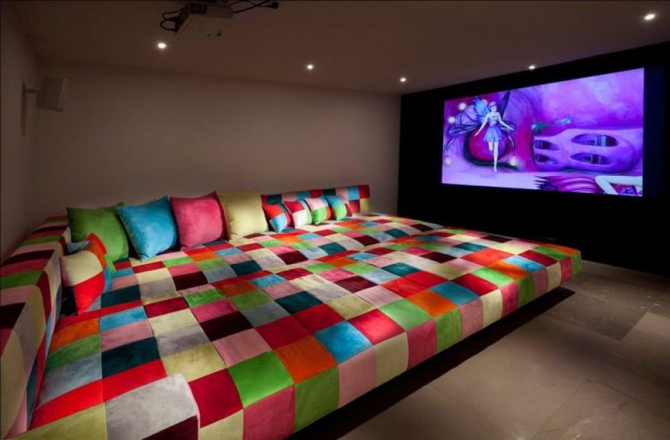 Detail Desain Home Theater Di Kamar Tidur Nomer 7