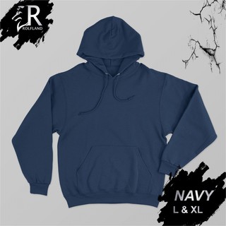 Detail Desain Hoodie Polos Biru Dongker Nomer 58