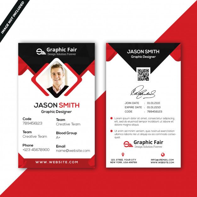 Detail Desain Id Card Free Nomer 37