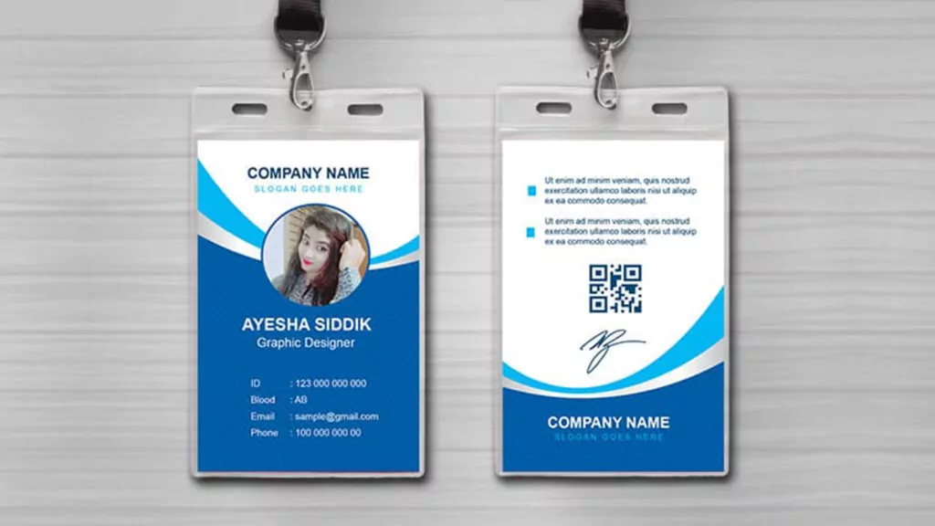 Detail Desain Id Card Karyawan Nomer 9