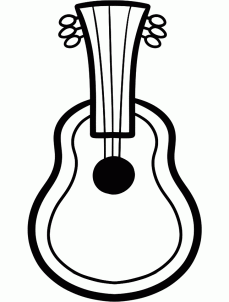 Detail Gitarre Zeichnen Nomer 4