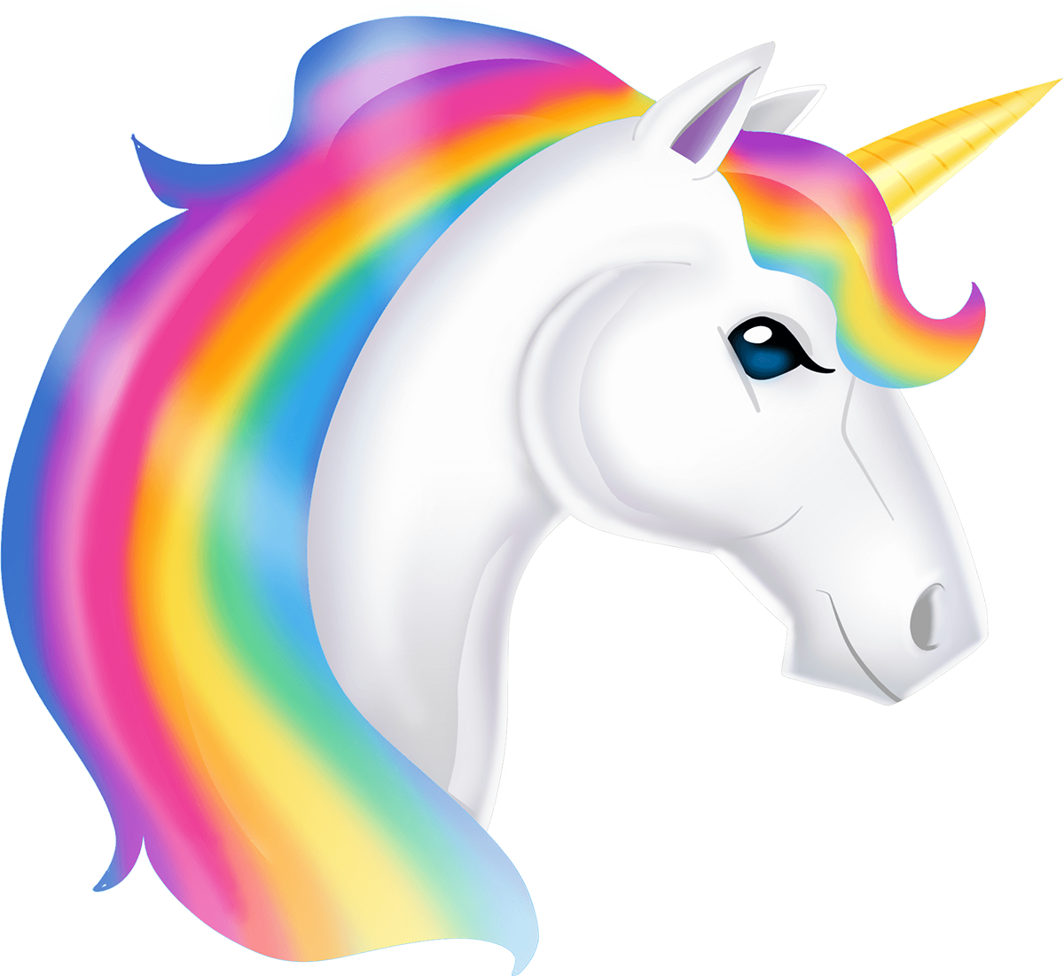 Detail Hintergrund Einhorn Regenbogen Nomer 13