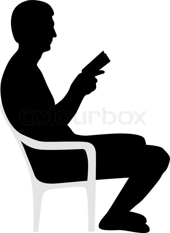 Detail Mensch Sitzend Silhouette Nomer 22