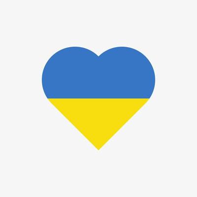 Detail Ukrainian Flag Heart Nomer 15