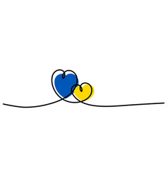 Detail Ukrainian Flag Heart Nomer 26