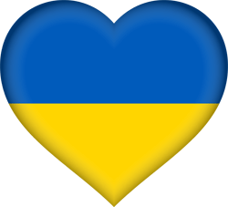 Detail Ukrainian Flag Heart Nomer 6