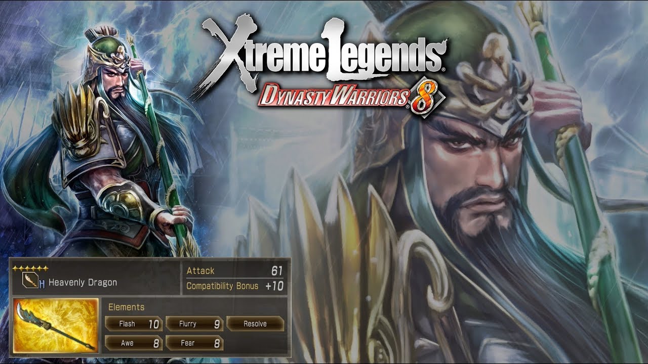 Detail Guan Yu Dynasty Warriors 8 Nomer 16