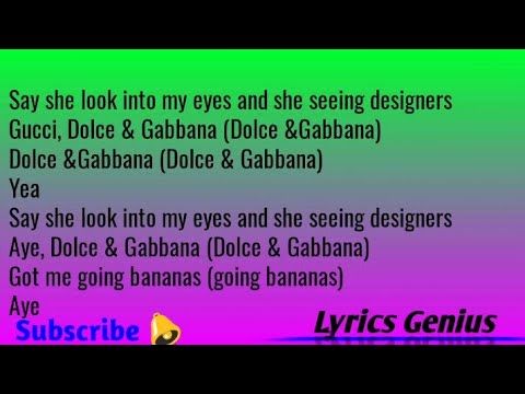 Detail Gucci And Gabbana Lyrics Nomer 34