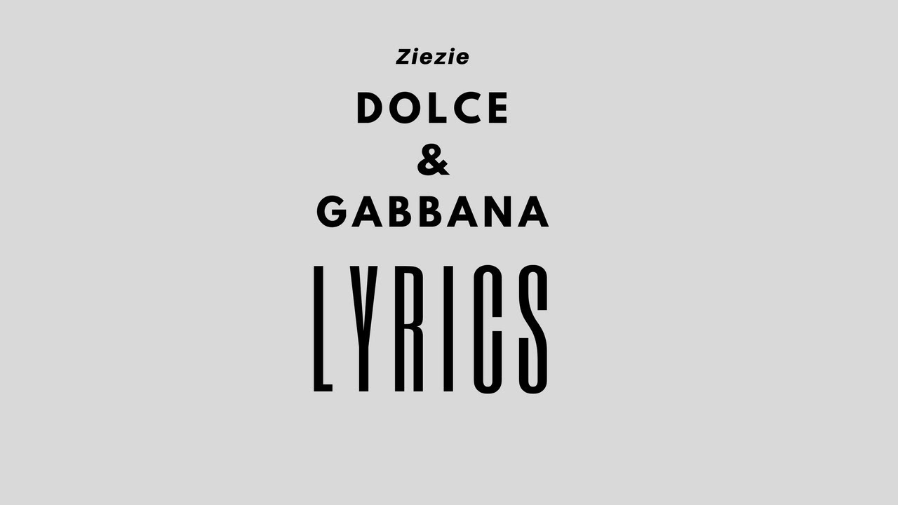 Detail Gucci And Gabbana Lyrics Nomer 9