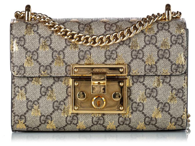 Detail Gucci Bee Padlock Bag Nomer 18