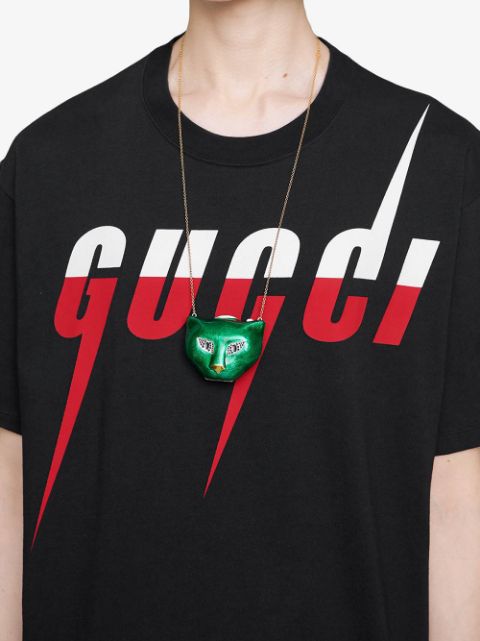 Detail Gucci Blade Print T Shirt Nomer 16