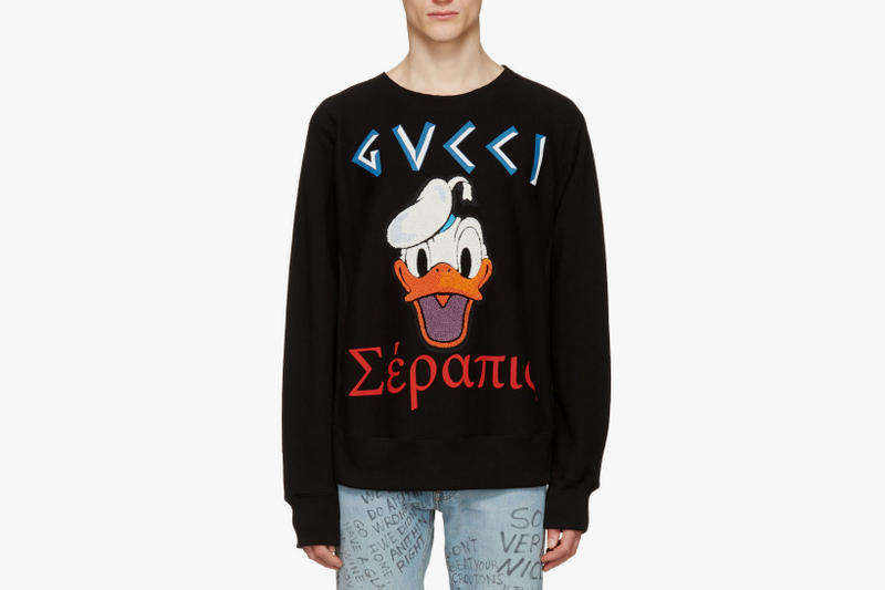 Detail Gucci Donald Duck Sweater Nomer 2