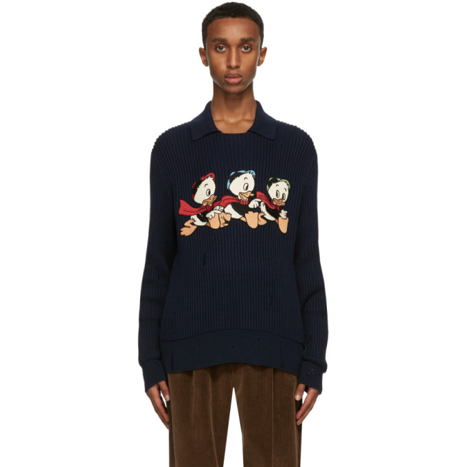 Detail Gucci Donald Duck Sweater Nomer 23