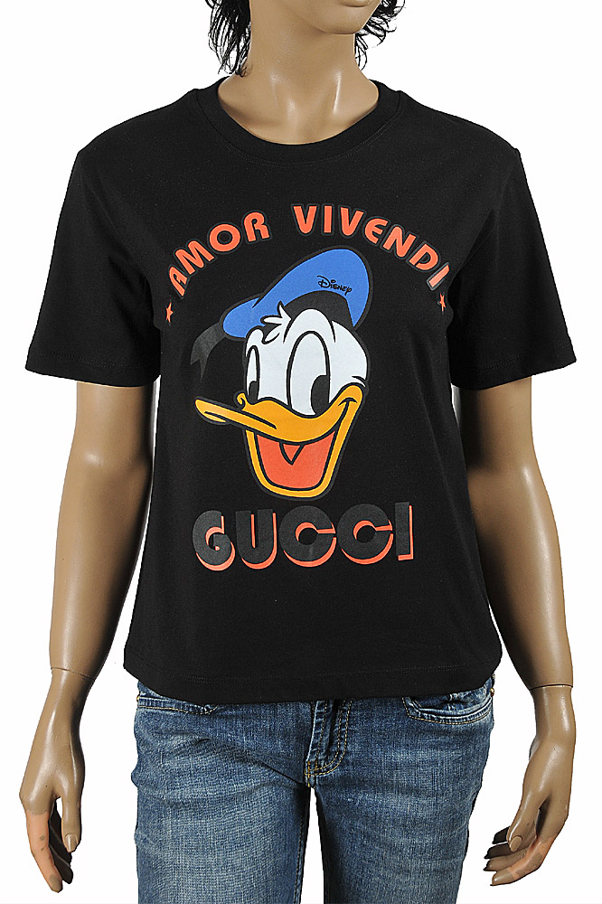 Detail Gucci Donald Duck T Shirt Nomer 13