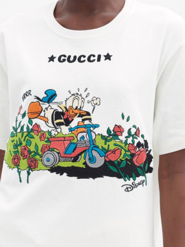 Detail Gucci Donald Duck T Shirt Nomer 38