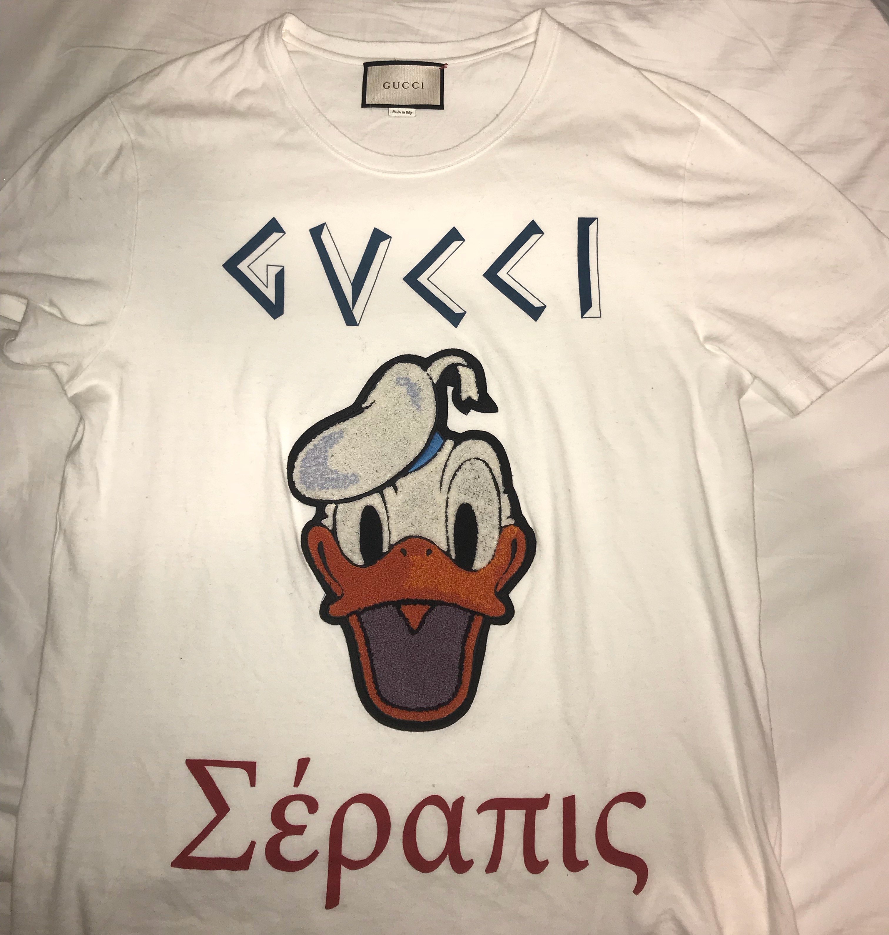 Detail Gucci Donald Duck T Shirt Nomer 6