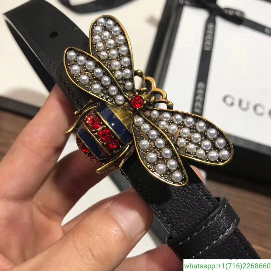 Detail Gucci Dragonfly Belt Nomer 11