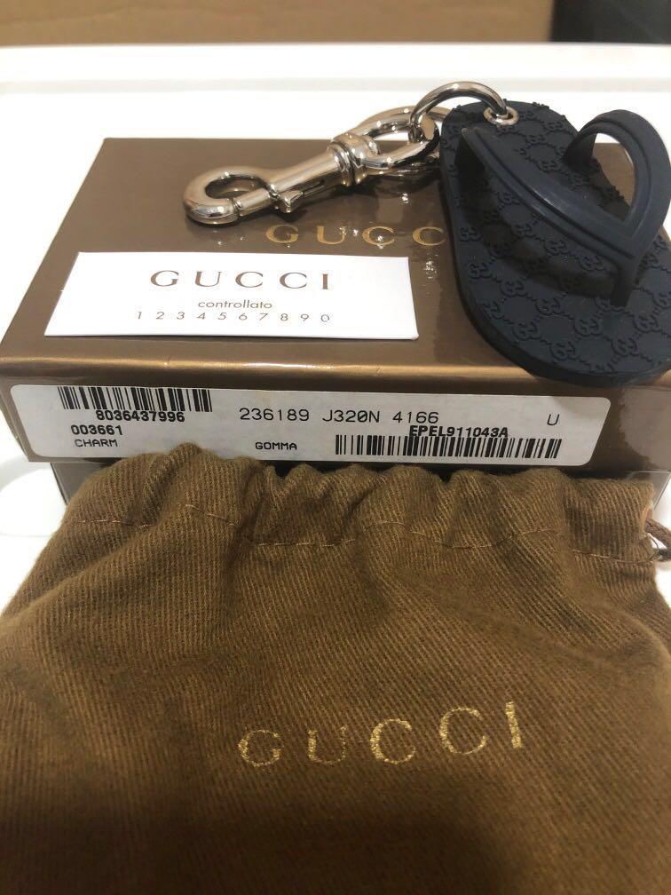 Detail Gucci Flip Flop Keychain Nomer 14