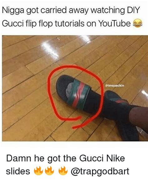 Detail Gucci Flip Flops Memes Nomer 3