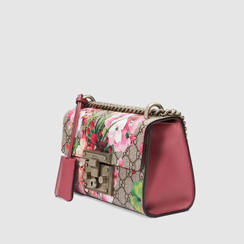 Detail Gucci Floral Padlock Bag Nomer 22