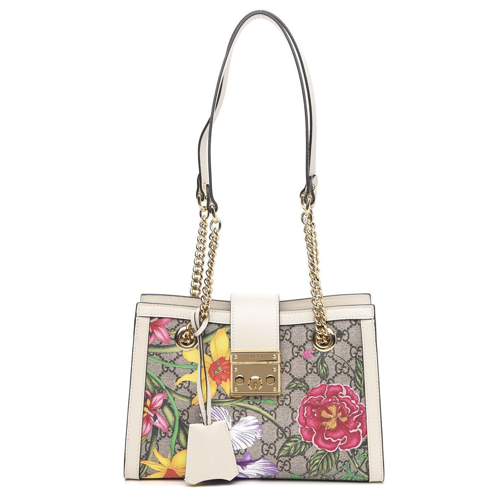 Detail Gucci Floral Padlock Bag Nomer 53