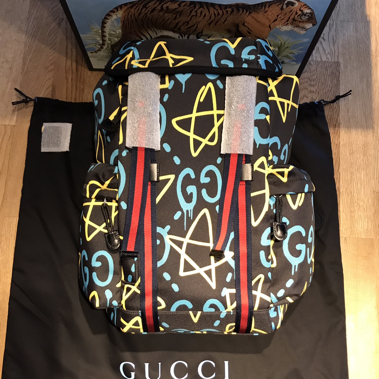 Detail Gucci Ghost Backpack Nomer 43