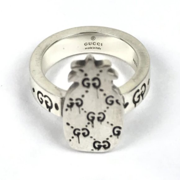 Detail Gucci Ghost Pineapple Ring Nomer 23