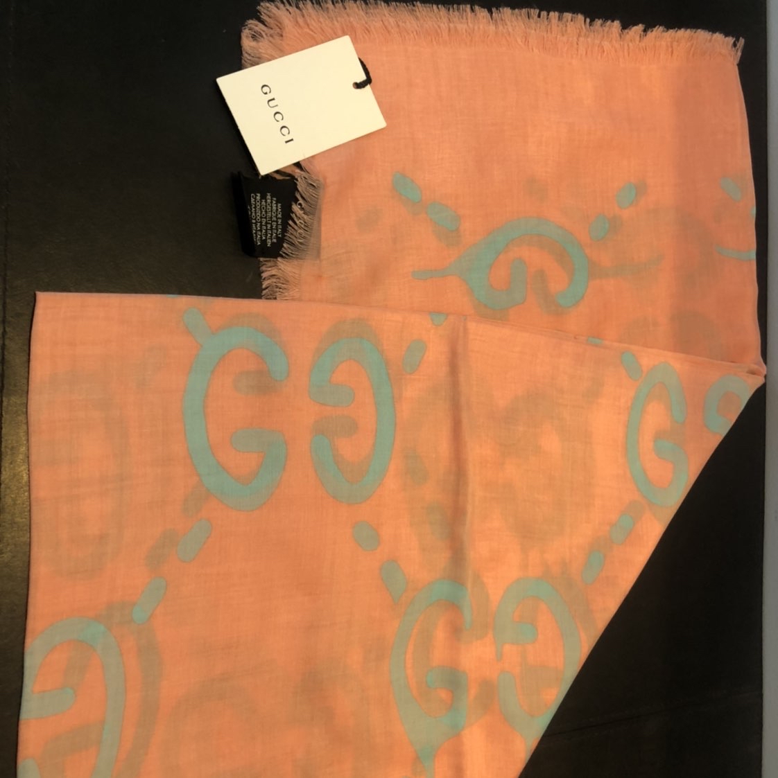 Detail Gucci Ghost Scarf Nomer 14