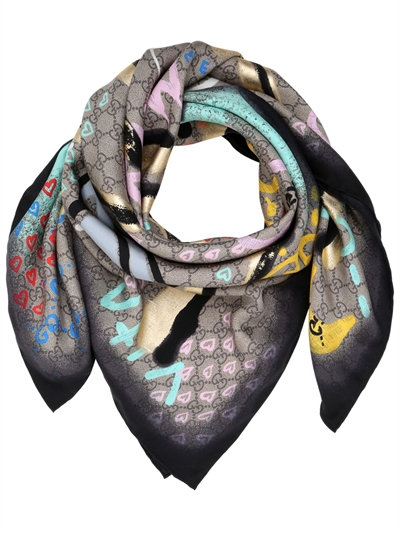 Detail Gucci Ghost Scarf Nomer 18