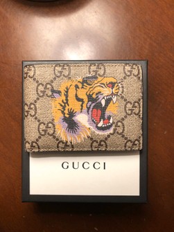 Detail Gucci Lion Wallet Nomer 30