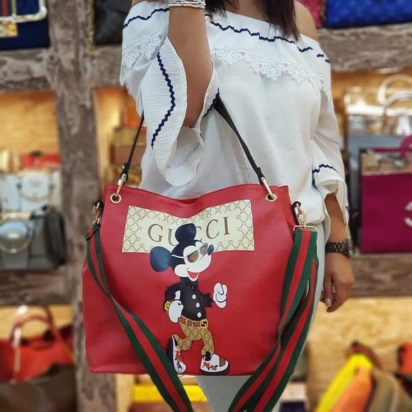 Detail Gucci Mickey Mouse Backpack Nomer 29