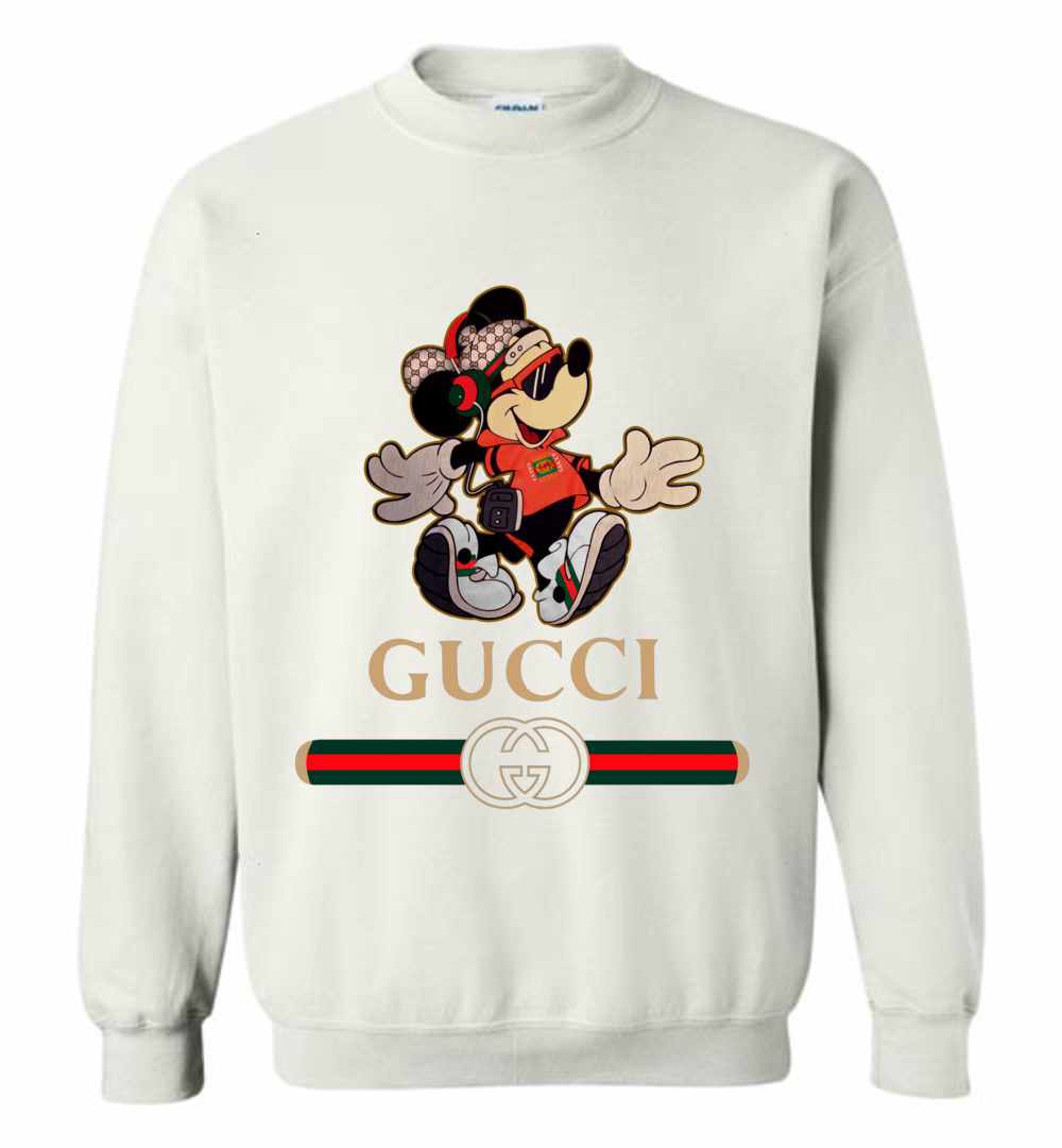 Detail Gucci Mickey Mouse Sweater Green Nomer 51